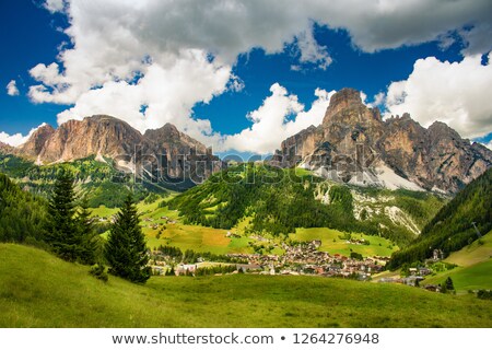 Stok fotoğraf: Dolomites - Corvara In Badia