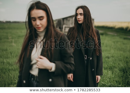 Foto stock: Two Young Women