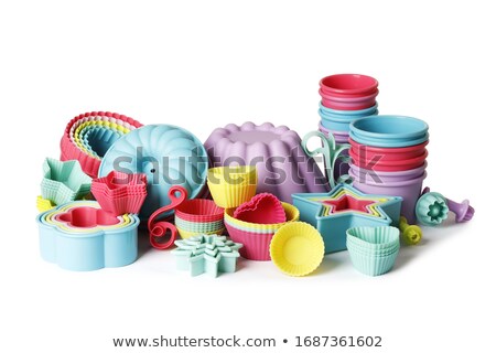 [[stock_photo]]: Stensiles · de · cuisson · en · silicone