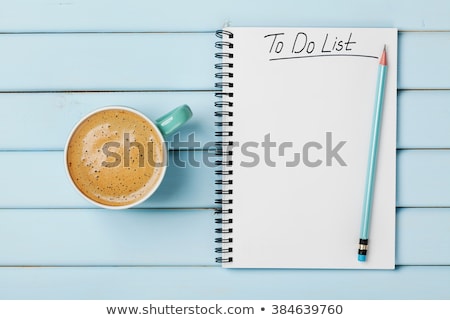 Stock fotó: To Do List On Notepad