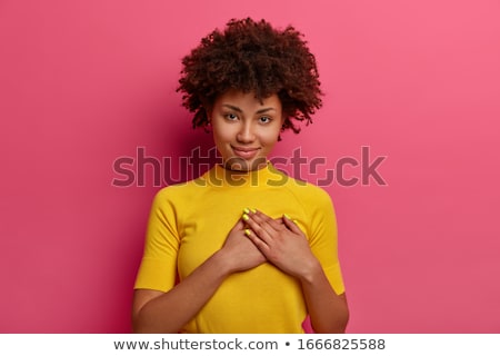 Stockfoto: Woman Being Grateful