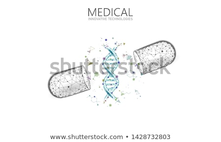 Zdjęcia stock: Dna In Pill