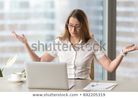 Stock photo: Woman Fed Up With Waiting