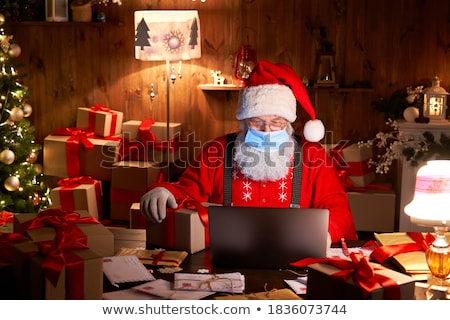 [[stock_photo]]: Santa Claus With Gifts