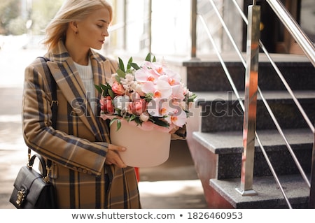 Сток-фото: The Blond With Orchid