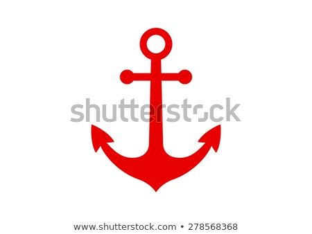 ストックフォト: Red Anchor