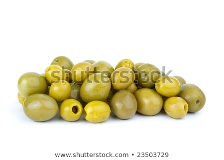 Stock photo: Small Pitted And Giant Olives