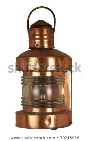 Foto stock: Lighthouse Lantern Isolated