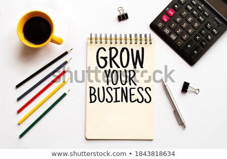 Stockfoto: Learn And Grow Your Income