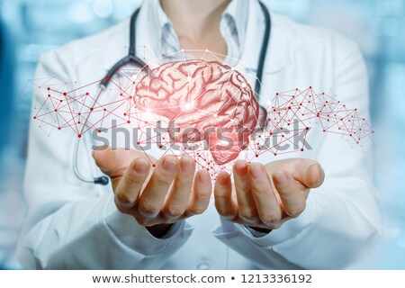 Stok fotoğraf: Human Brain Treatment