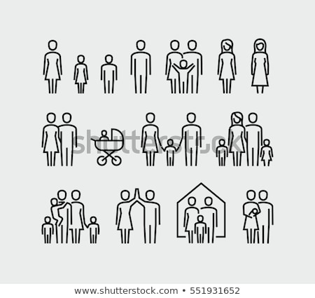 [[stock_photo]]: Family Icon And Symbol