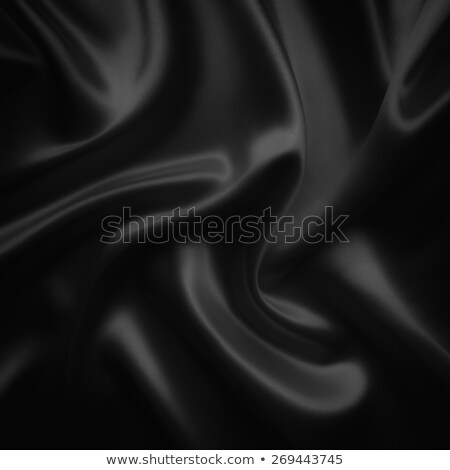 Stockfoto: Black Silk Velvet Cloth Background