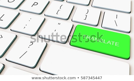 Stock fotó: Translate Computer Key