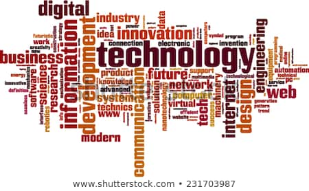 Foto stock: Word Cloud - Web Development