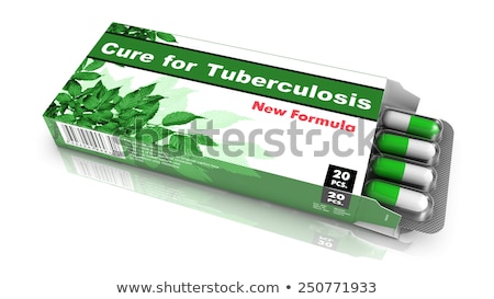 Stockfoto: Cure For Tuberculosis - Blister Pack Tablets