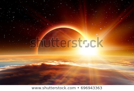 Stock fotó: Eclipse Of The Sun