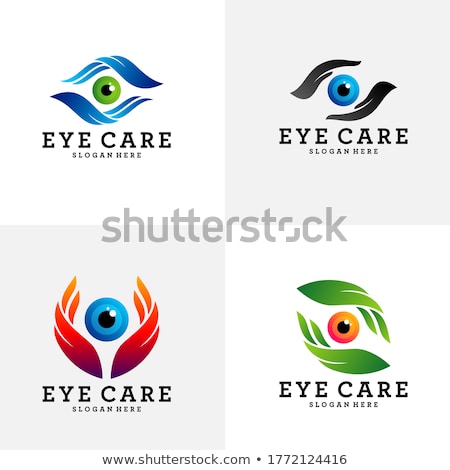 Сток-фото: Eye Care Logo Vector