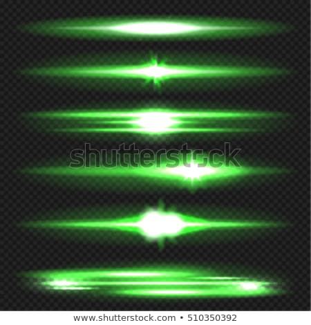 Foto stock: Green Magic Light Horizontal Background Eps 10