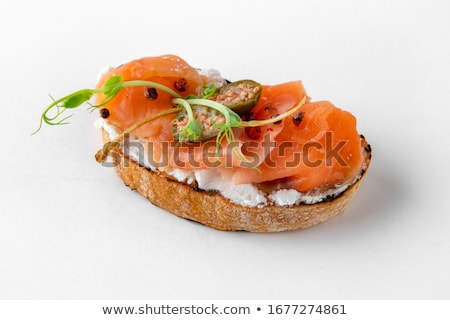 Stock photo: Assorted Bruschettas