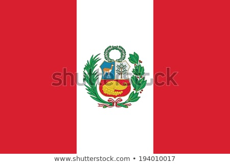 Stok fotoğraf: National Peru Flag Background