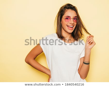 Stock photo: Playful Young Lady