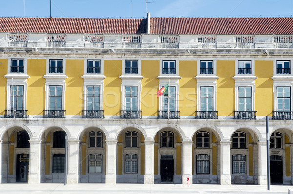Yellow facade Stock photo © t3mujin