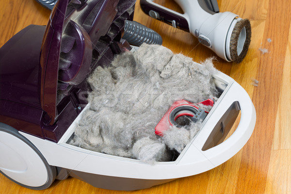 汚い 真空掃除機 準備 水平な 写真 ハードウッド ストックフォト © tab62