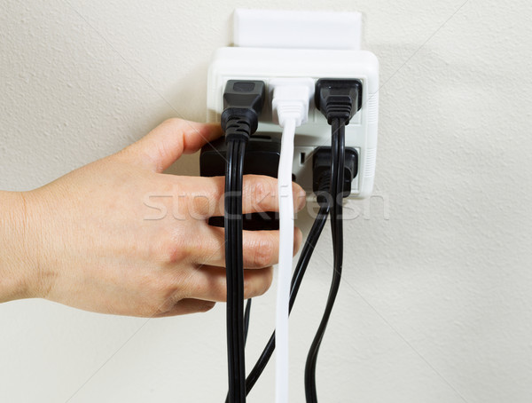 Multiple Electrical Outlets  Stock photo © tab62