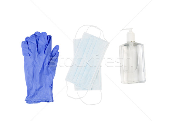 Személyes higiénia termékek fehér vízszintes kilátás új Stock fotó © tab62