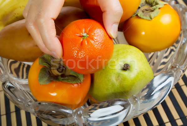 Selecting Healthy Fruit  Stock photo © tab62