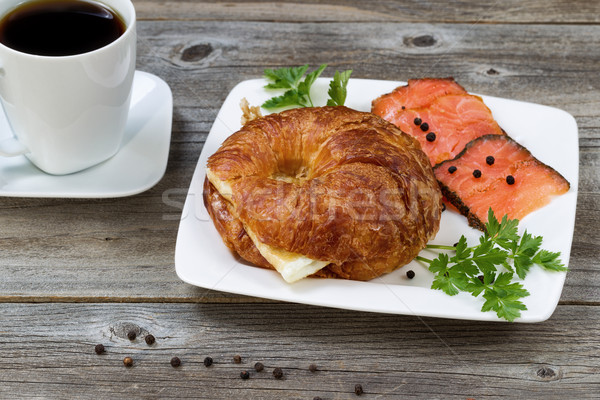 Sănătos dimineaţă mic dejun Imagine de stoc © tab62