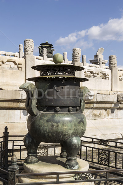 Se închina obiect forbidden city obiecte China afaceri Imagine de stoc © tab62