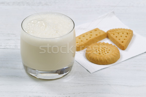 Milk with Cookies Stock photo © tab62