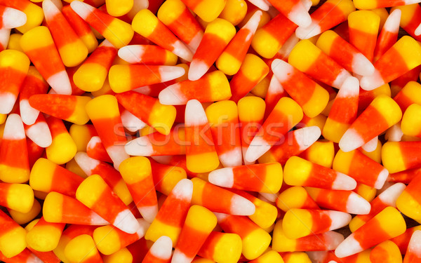Candy kukurydza halloween sezon ramki doskonały Zdjęcia stock © tab62