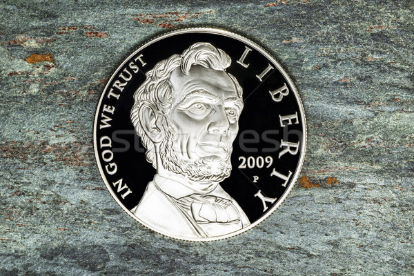 Lincoln Silver Dollar Coin  Stock photo © tab62