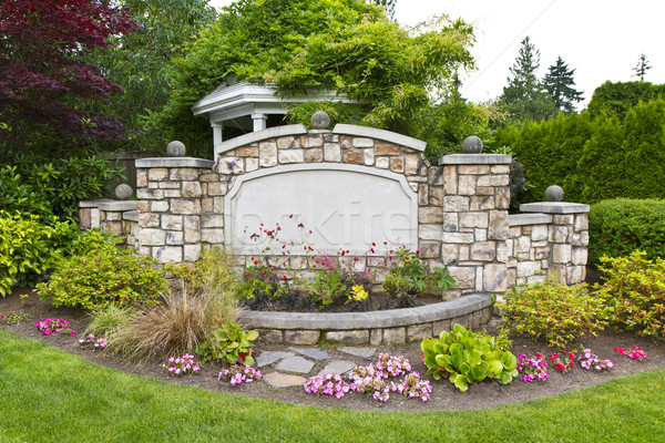 Peaceful Garden Pavilion Stock photo © tab62