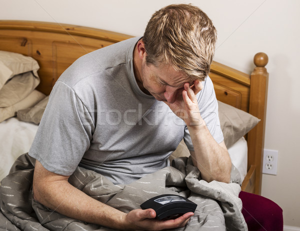 Foto stock: Diario · aburrido · hasta · llamada · trabajo