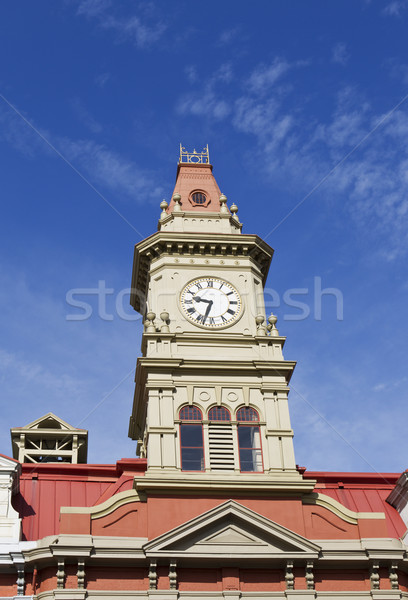 Top part of City Hall in Victoria Canada Stock photo © tab62