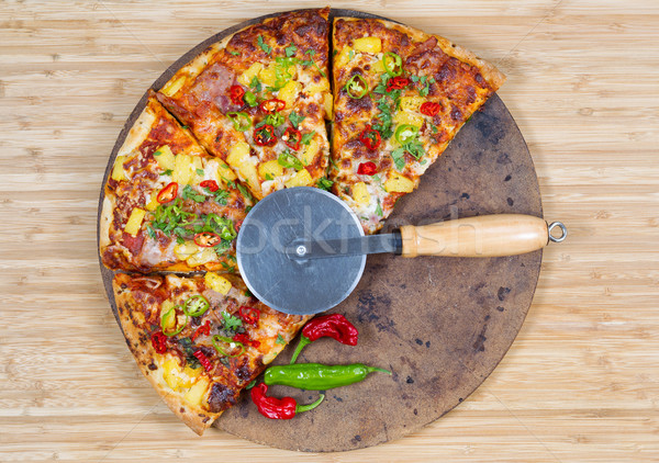 Gourmet pizza ready to eat  Stock photo © tab62