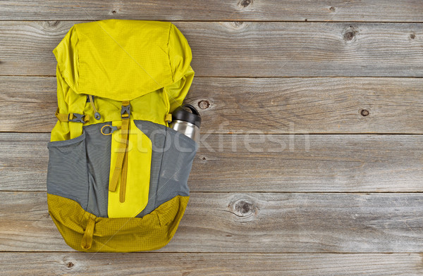 Foto stock: Tempo · prova · mochila · caminhadas · rústico