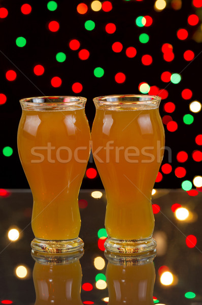 вечеринка пива вертикальный фото два высокий Сток-фото © tab62