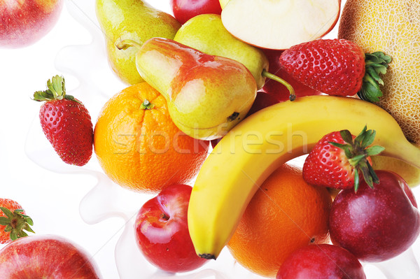  fruit and  strawberries  Stock photo © taden