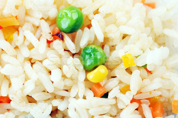 rice with peas Stock photo © taden