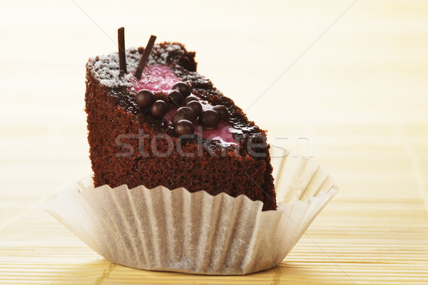 Chocolate cake Stock photo © taden