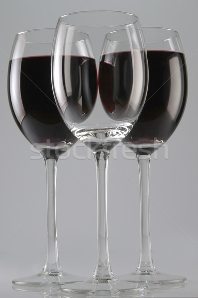 three wine glases Stock photo © taden