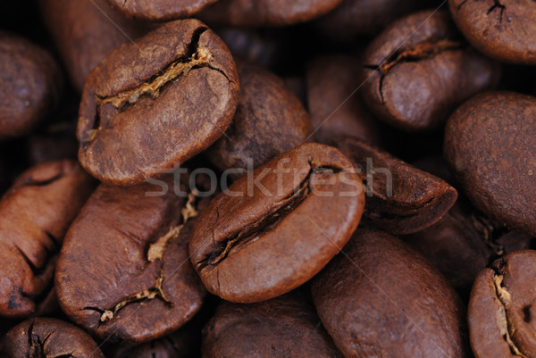 Kaffeebohnen Essen Kaffee Farbe Stock foto © taden