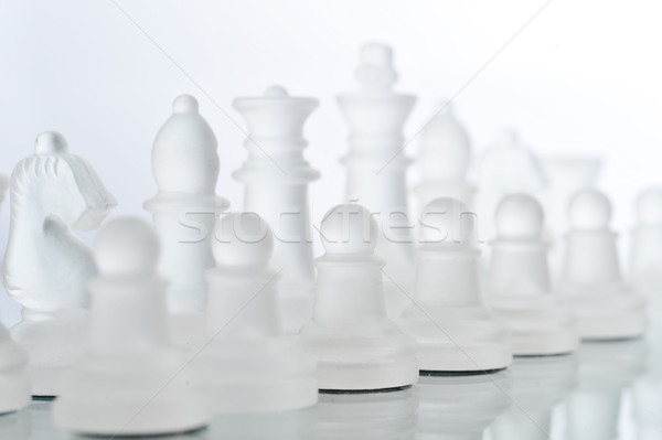 Game in chess Stock photo © taden