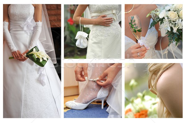  bride body parts Stock photo © taden