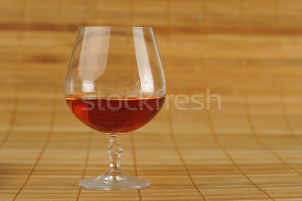 glass of cognac Stock photo © taden