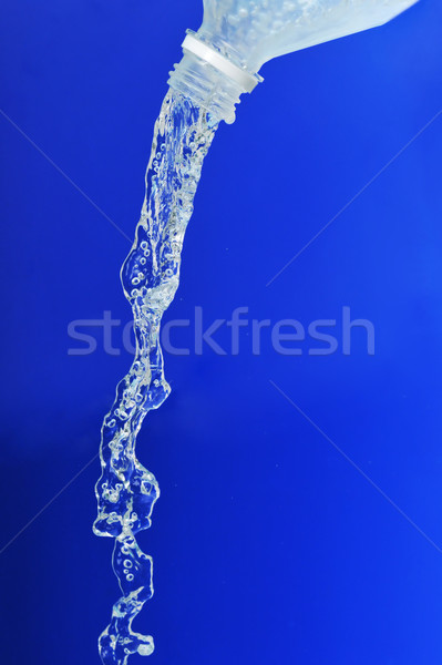 Foto stock: água · mineral · plástico · garrafa · praia · água